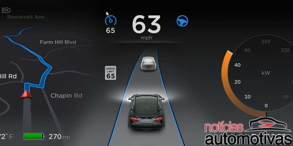 Tesla abandona radar e baseia Auto Pilot apenas em câmera