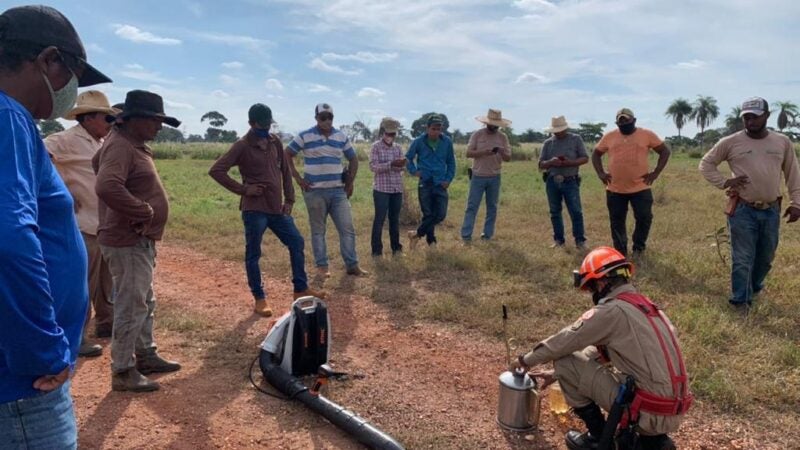 Mais de 100 pantaneiros já foram treinados para atuar no combate aos incêndios florestais