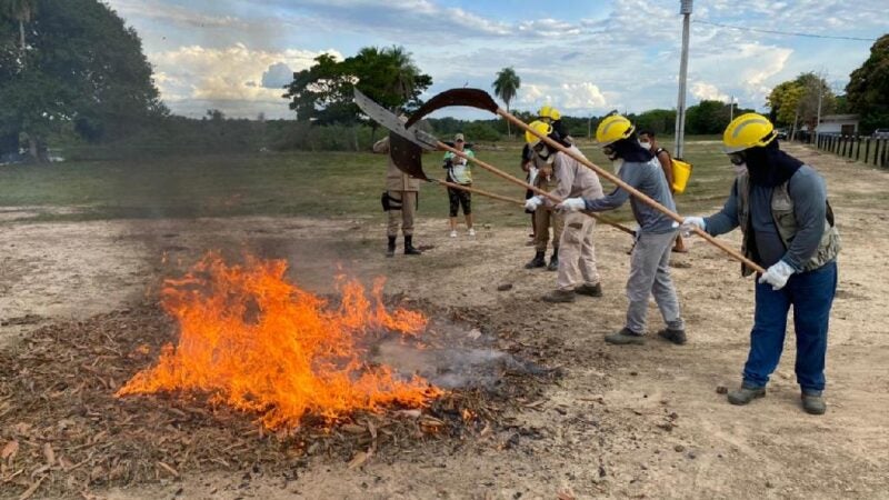 Sema e Bombeiros realizam 13 cursos de formação de brigadistas