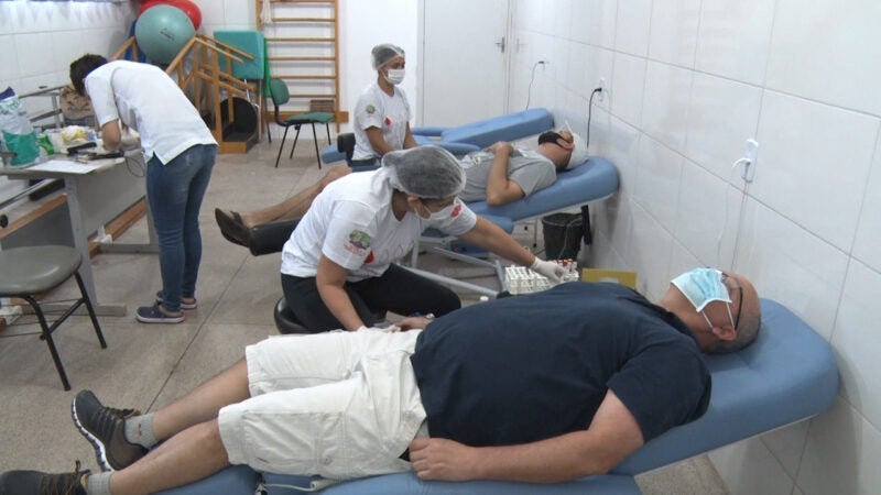 No dia 12 de junho foi realizada campanha de Doação de Sangue em Guarantã do Norte