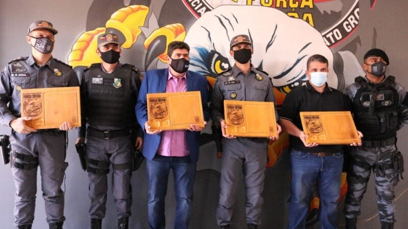 Inaugurado em Guarantã do Norte a sede da quarta companhia de Força Tática do 15° Comando Regional de Policia Militar