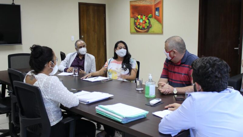 Seplag se reúne com dirigentes do Sinpaig e apresenta melhorias feitas pelo Estado em prol do funcionalismo