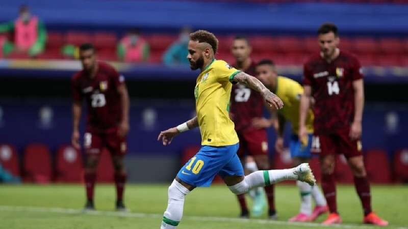 Sem muito esforço, Brasil faz 3 a 0 na Venezuela na abertura da Copa América