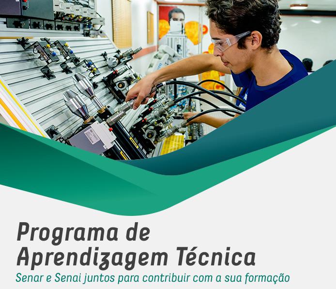 Senai abre processo seletivo para Aprendizes Técnicos em parceria com Senar