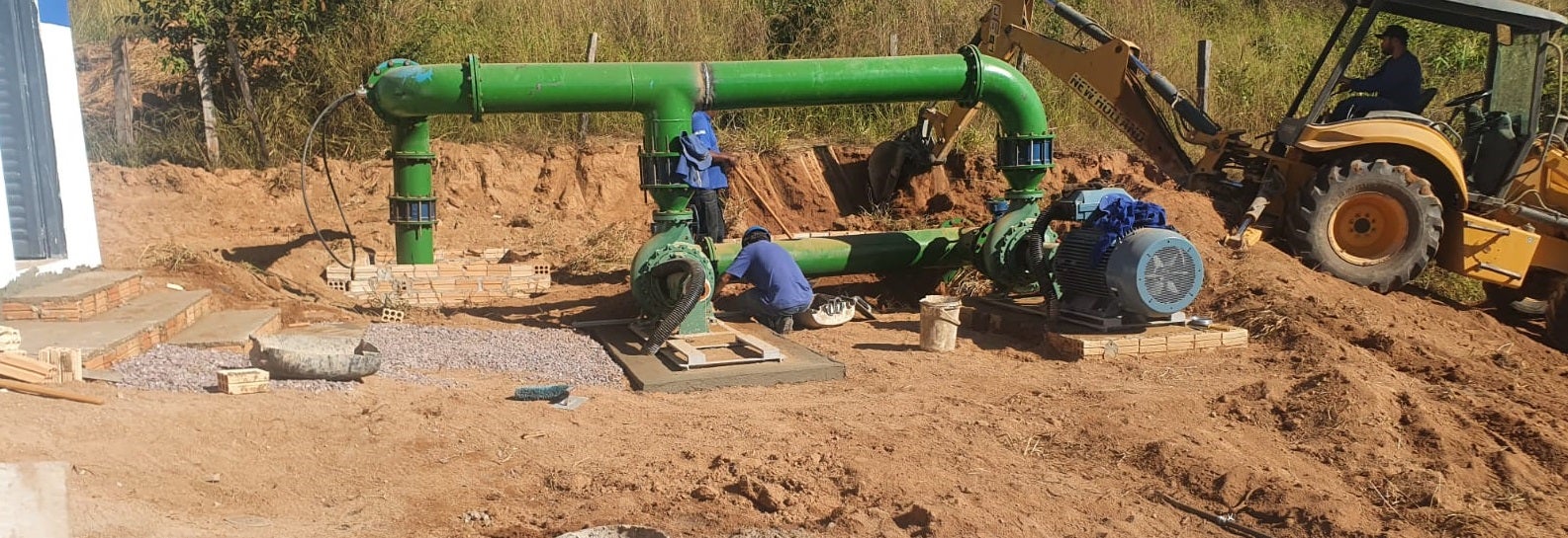 Interligação do booster em Guarantã do Norte é realizado e obra deve ser concluída nos próximos dias