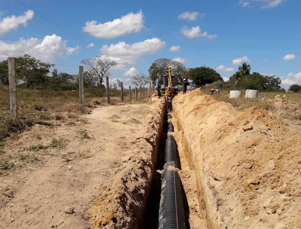 Obras na Estação de Tratamento de Esgoto em Matupá chegam a 50% do total previsto