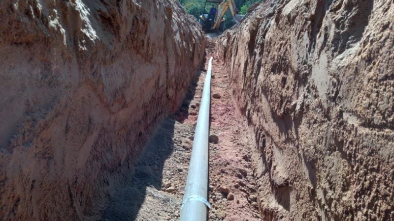 Concessionária realiza obras de extensão de rede em Marcelândia e beneficia moradores do bairro Aeroporto