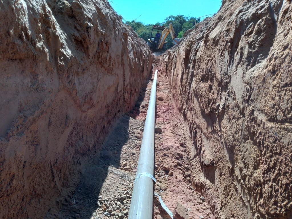 Concessionária realiza obras de extensão de rede em Marcelândia e beneficia moradores do bairro Aeroporto