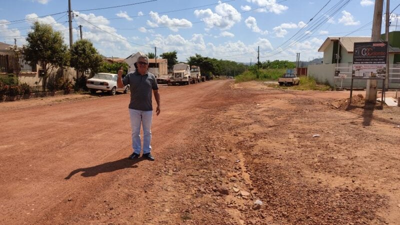 Vereador Zilmar destaca obras no bairro Industrial