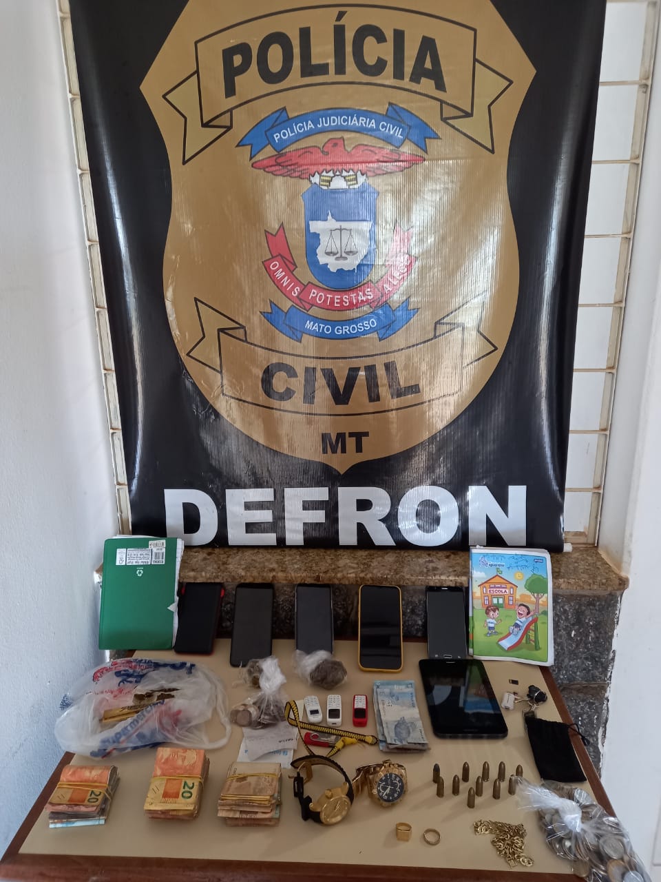 Organização criminosa atuante com tráfico de drogas e lavagem de dinheiro é alvo de operação em MT