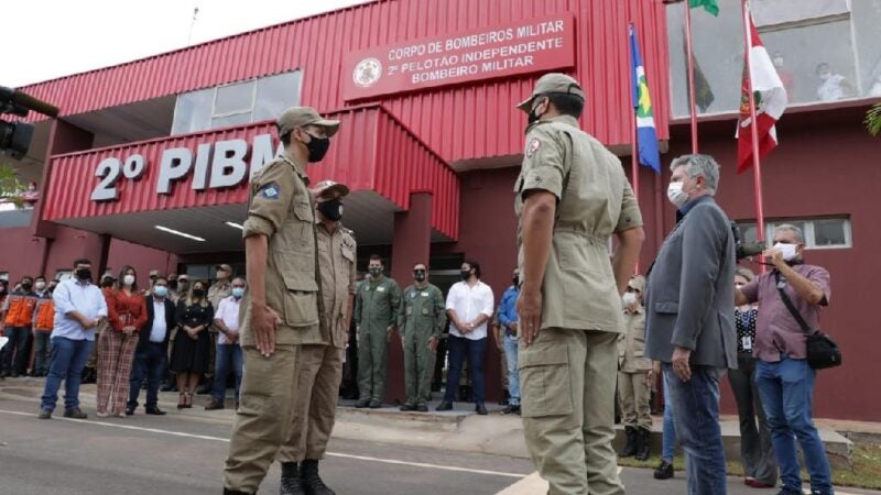 Primeira unidade do Corpo de Bombeiros em Santo Antônio de Leverger vai fortalecer combate aos incêndios na região do Pantanal