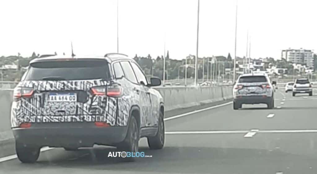 Jeep Commander é flagrado em testes na Argentina