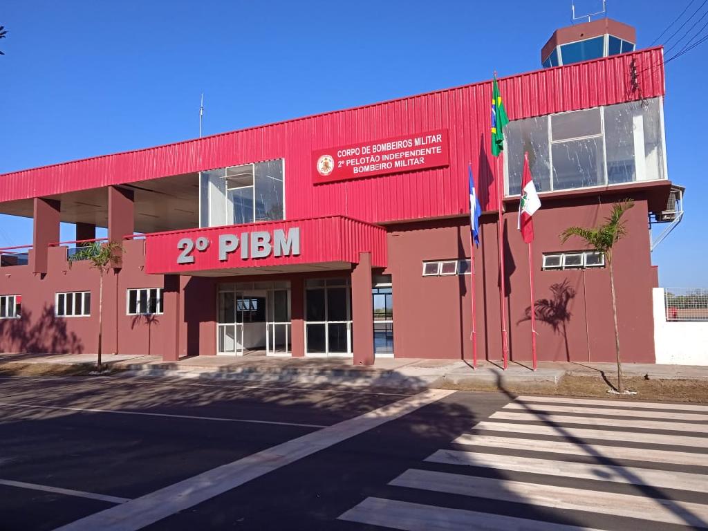 Governo entrega primeira unidade do Corpo de Bombeiros Militar em Santo Antônio de Leverger