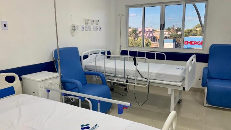 Obra de modernização do Hospital Regional de Sinop já está 75% concluída