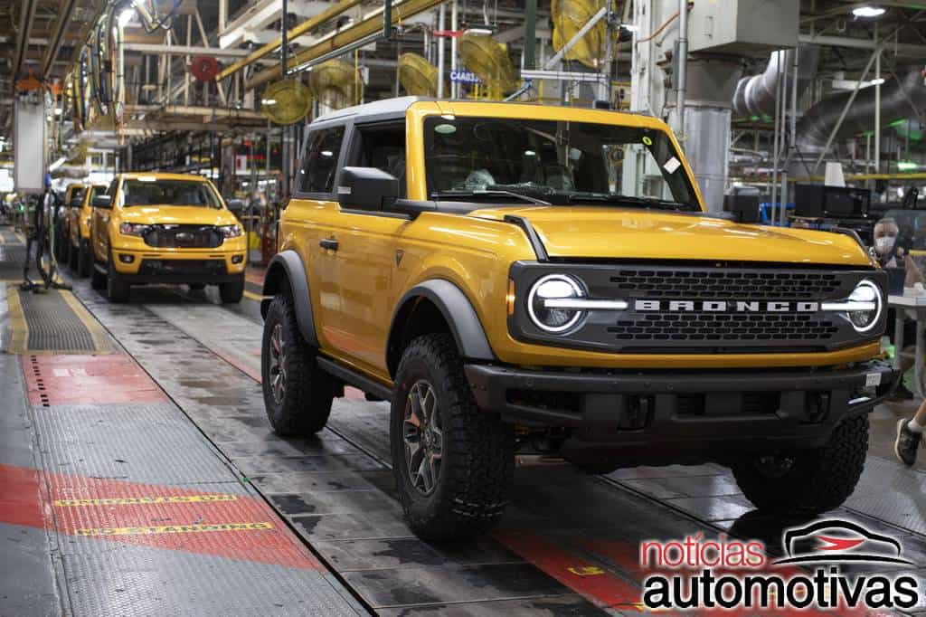 Ford Bronco finalmente começa a ser produzido nos EUA