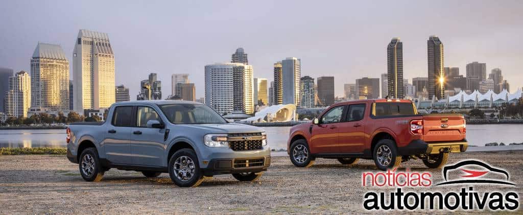 Ford Maverick 2022 oferece motor 2.0 Turbo e 2.5 Hybrid com CVT