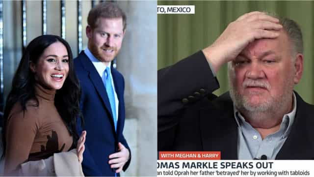 Afastado, pai de Meghan Markle quebra silêncio sobre nascimento da neta