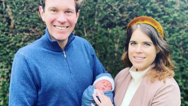 Princesa Eugenie publica primeiro vídeo do filho