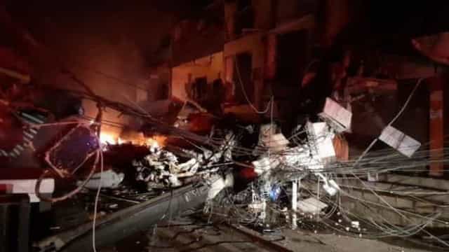 Prédio desaba no Rio e deixa feridos