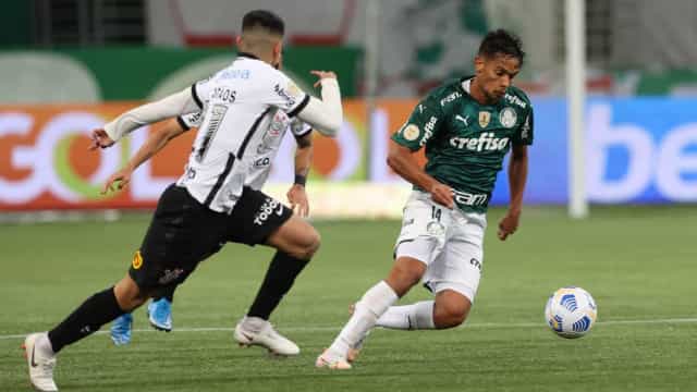 Palmeiras e Corinthians ficam no empate pelo Brasileirão