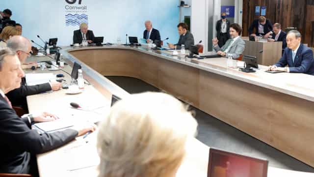 Líderes do G7 anunciam apoio a imposto global mínimo