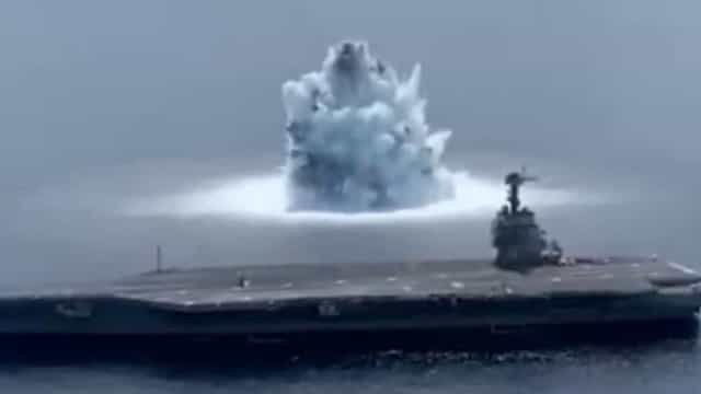 Explosão provocada pela marinha dos EUA gera sismo de magnitude 3.9