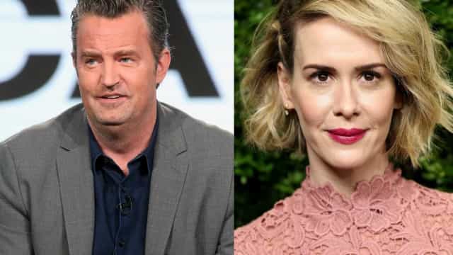 Matthew Perry deu um ‘fora’ em Sarah Paulson numa festa