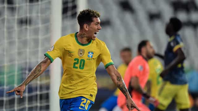 Brasil sofre, mas vence Colômbia de virada e mantém 100% na Copa América