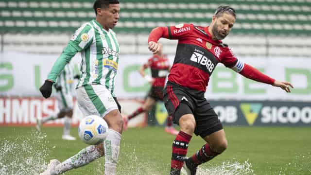 Flamengo sofre com gramado encharcado e perde para o Juventude em Caxias do Sul