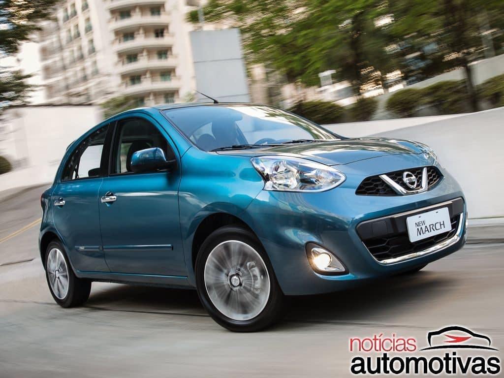 Nissan March 2015: fotos, motor, consumo, versões, preços, etc