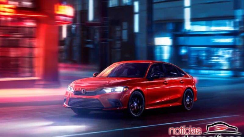 Novo Honda Civic 2022 parte de US$ 22.695 nos EUA