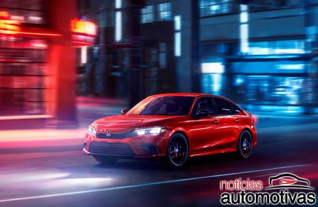 Novo Honda Civic 2022 parte de US$ 22.695 nos EUA