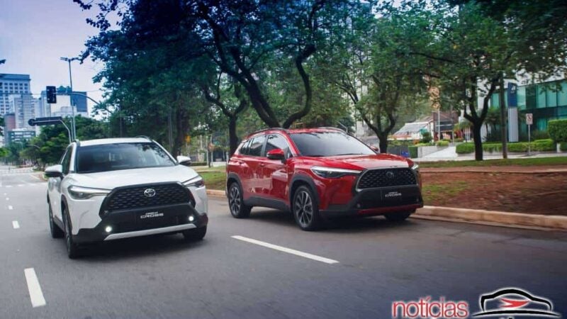 Corolla Cross e Cronos alcançam Top 10 nas parciais de junho