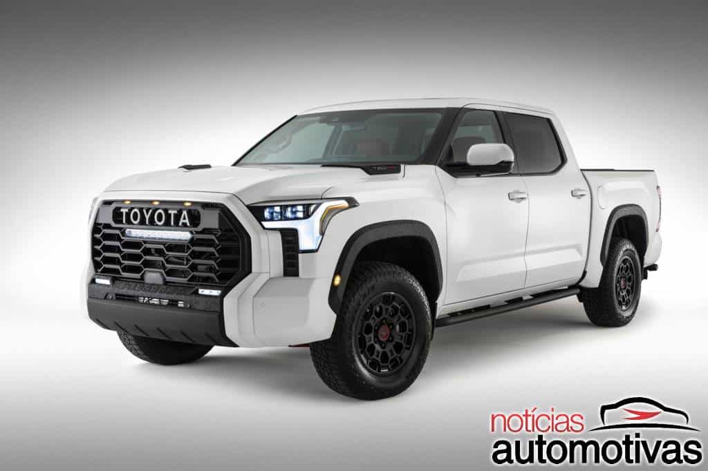 Nova Toyota Tundra 2022 aparece em versão TRD Pro atualizada