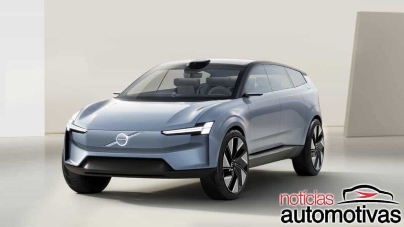 Volvo Concept Recharge é a proposta sueca para o futuro elétrico