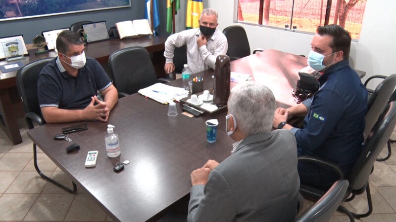 Prefeito Érico Stevan, estabelece parceria, e prefeitura vai construir espaço para instalação da sede regional do Senac em Guarantã do Norte