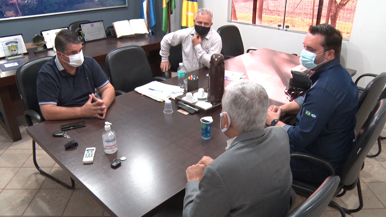 Prefeito Érico Stevan, estabelece parceria, e prefeitura vai construir espaço para instalação da sede regional do Senac em Guarantã do Norte