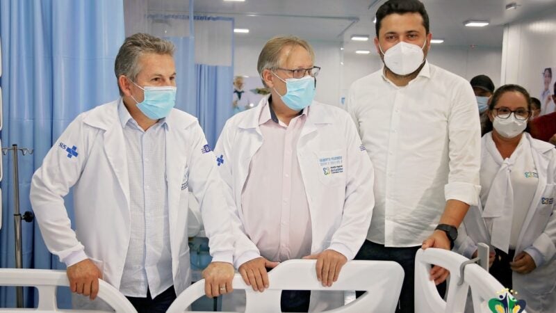 GOVERNADOR INAUGURA ALA NO HOSPITAL REGIONAL DE COLÍDER E REAFIRMA PARCERIA COM O MUNICÍPIO