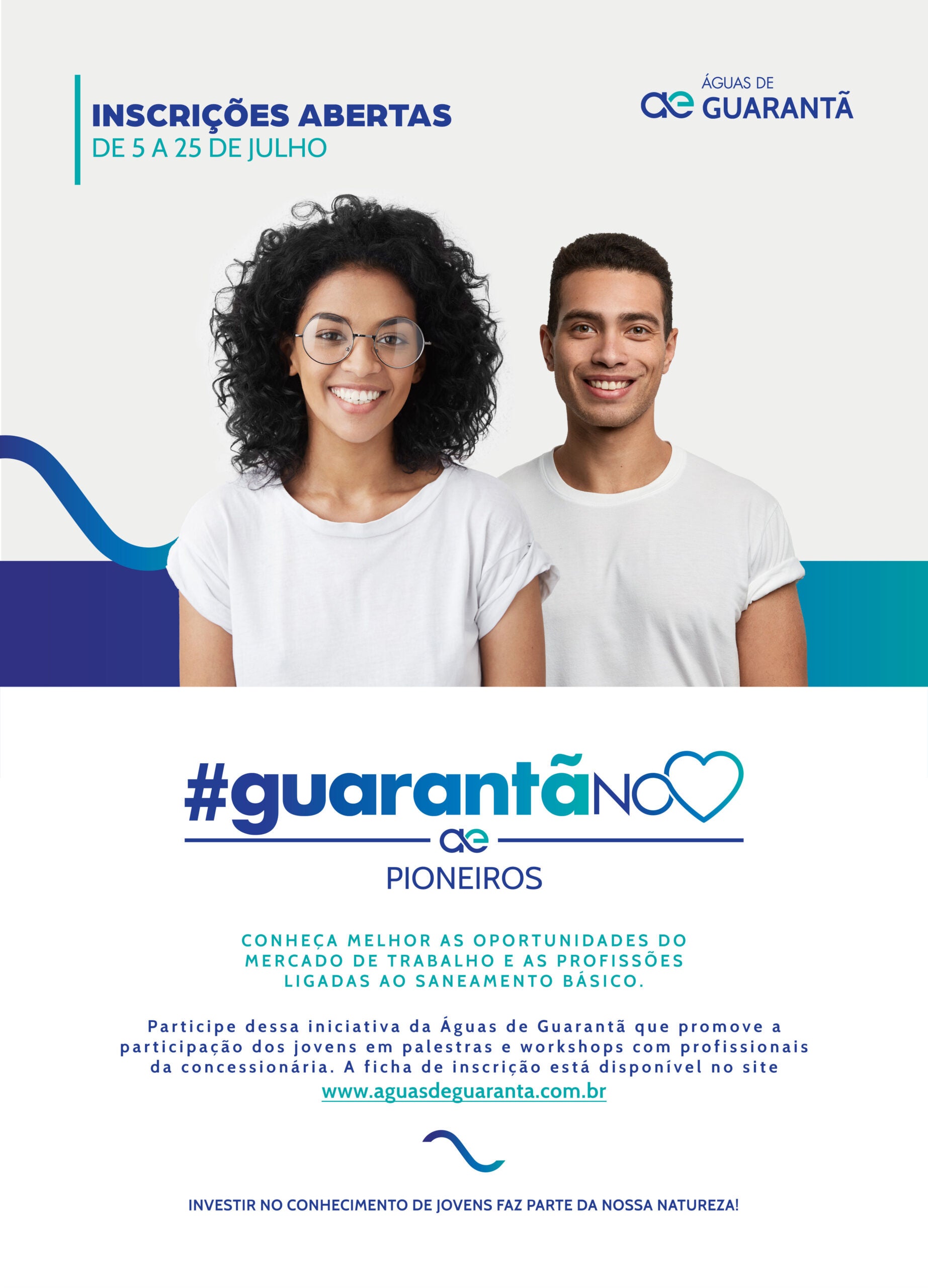 Águas de Guarantã lança projeto de educação profissional para alunos da rede pública de ensino