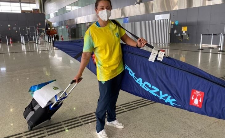 OLIMPÍADAS – Revelada em MT, canoísta Ana Sátila é primeira atleta do Brasil a chegar ao Japão
