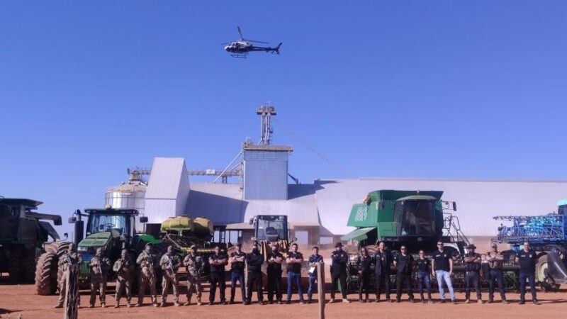 Operação cumpre 24 mandados em MT e MG contra envolvidos em esquema de desvio e receptação de cargas de soja