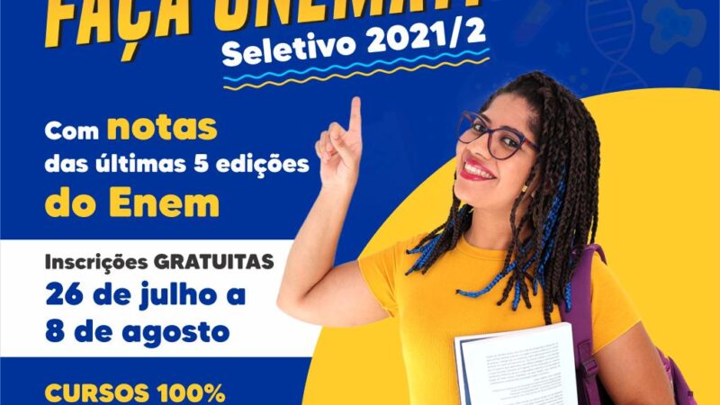 Unemat divulga edital do Seletivo com 2.570 vagas para 62 cursos em 12 cidades