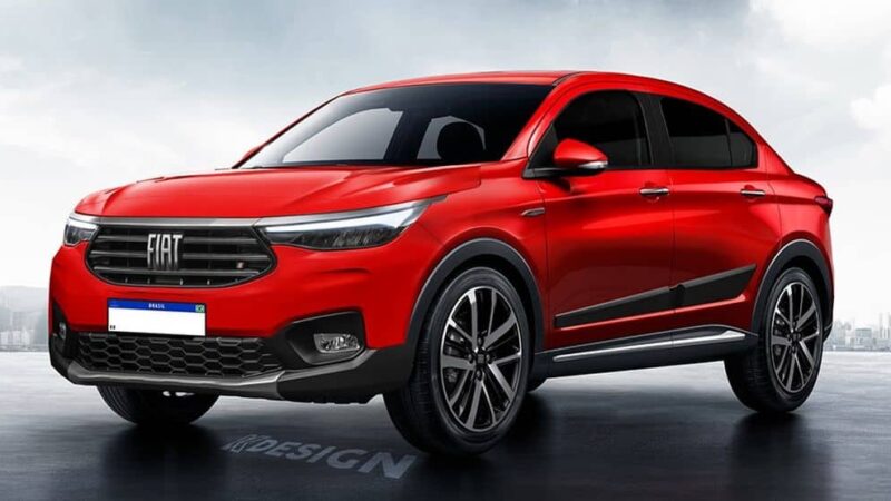 Projeção: Fiat 376, um crossover cupê para brigar com VW Nivus