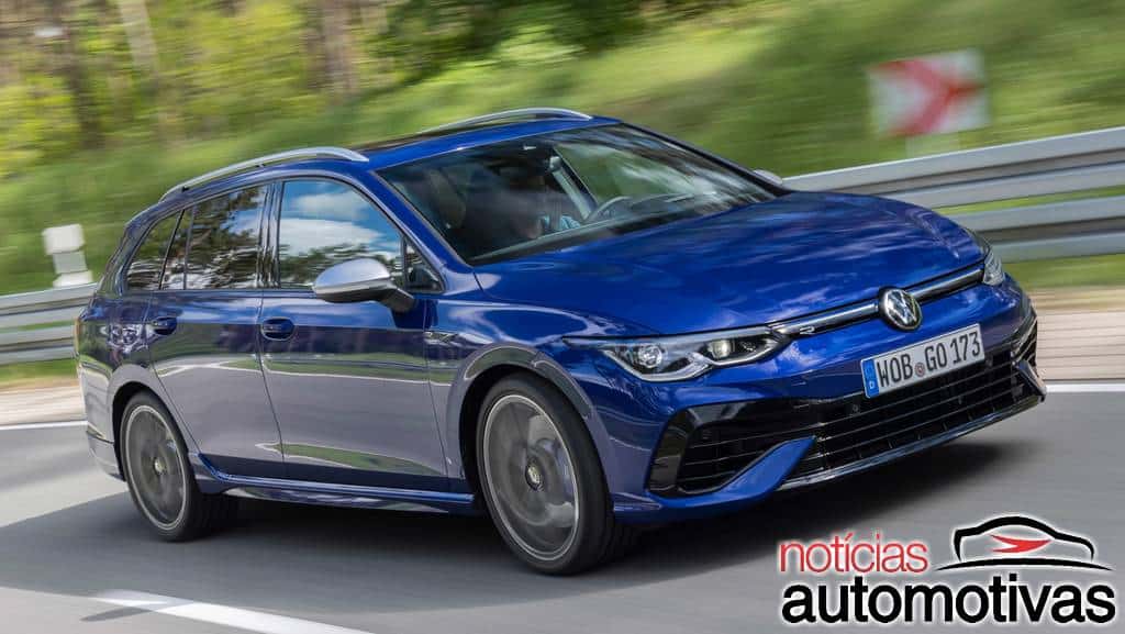 Volkswagen Golf R Variant mostra sua força familiar com 320 cv