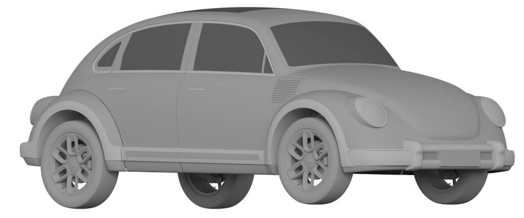 GWM registra seu Fusca elétrico de 4 portas na Europa – Vem?