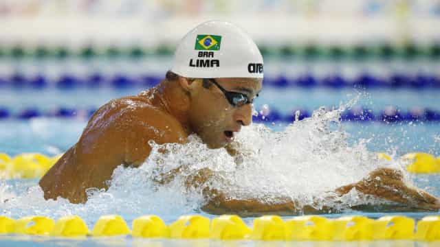 Felipe Lima se classifica para as semifinais dos 100 metros peito