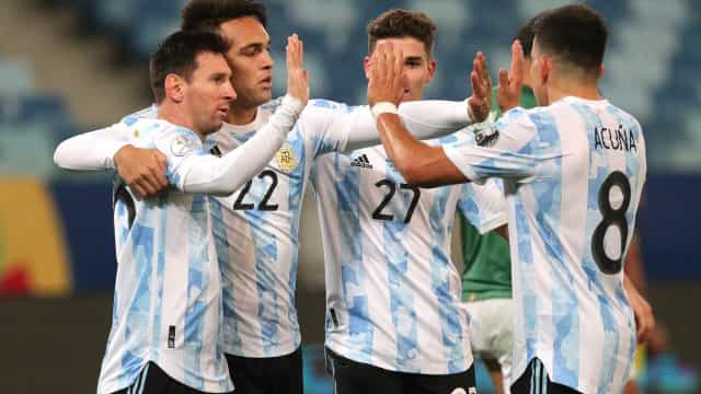 Messi joga leve e solto rumo à glória pela Argentina na Copa América