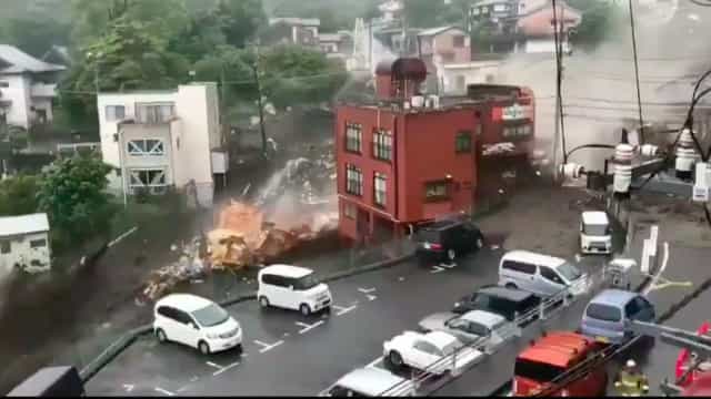 Japão: Deslizamento após fortes chuvas deixam 2 mortos