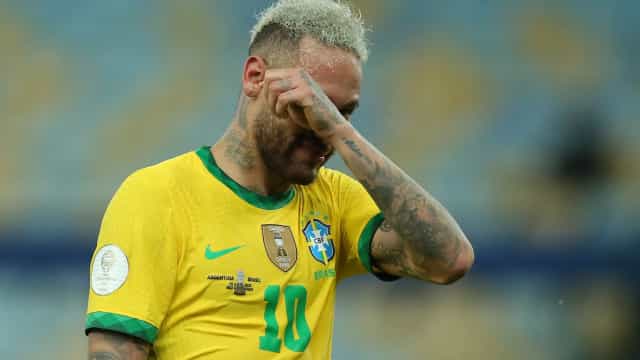 ‘Perder me machuca, me dói’, desabafa Neymar após derrota na Copa América