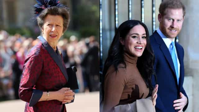 Princesa Ana teria avisado Harry para não se casar com Meghan Markle